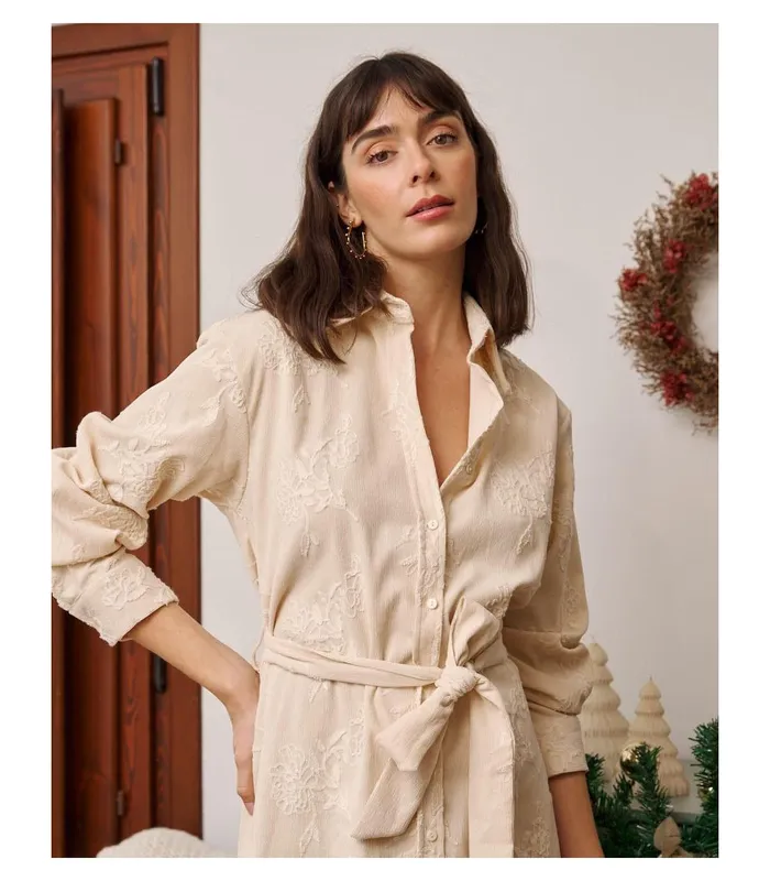 Polin Et Moi Aldansa Corduroy Dress Raw Women Dresses And Jumpsuits Polin Et Moi Aldansa Corduroy Dress Raw Women Dresses And Jumpsuits