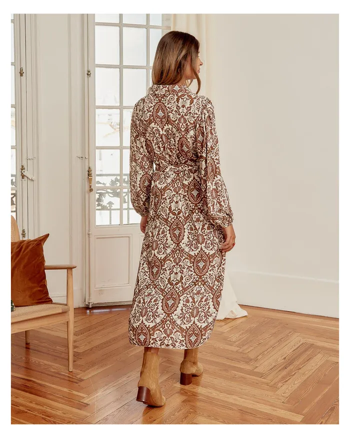 Polin Et Moi Camisero Olaia Dress Camel Women Dresses And Jumpsuits Polin Et Moi Camisero Olaia Dress Camel Women Dresses And Jumpsuits