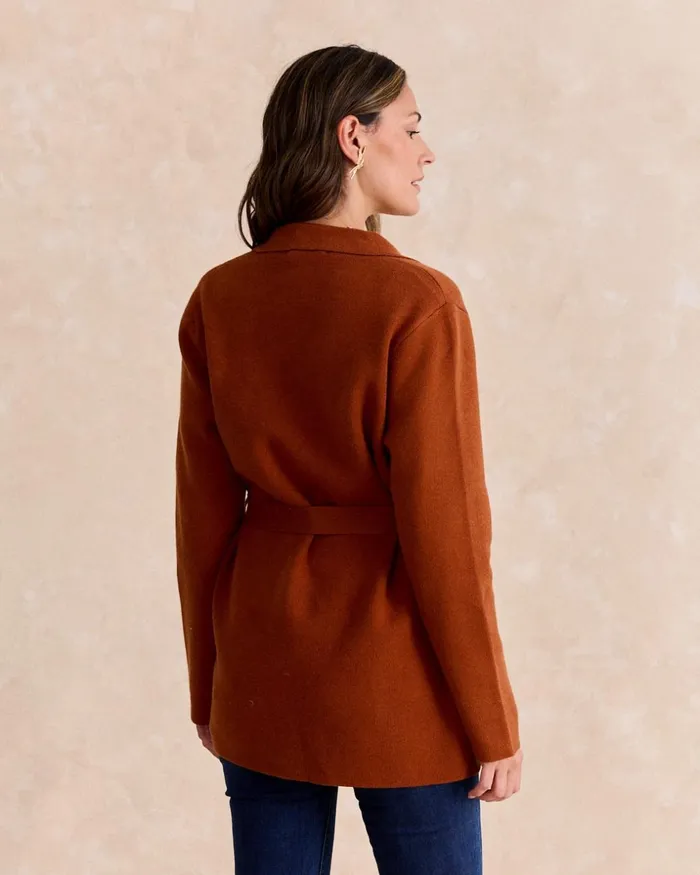 Polin Et Moi Cuca Pocket Coat Leather Women Blazer And Jackets Polin Et Moi Cuca Pocket Coat Leather Women Blazer And Jackets