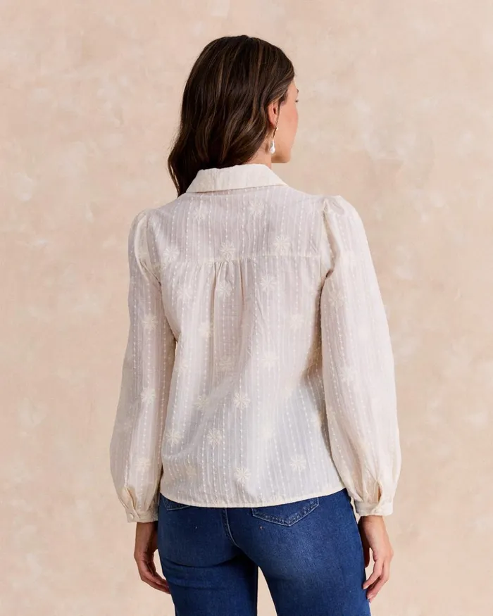 Polin Et Moi Daisy Collar Shirt Raw Women Blouses And Shirts Polin Et Moi Daisy Collar Shirt Raw Women Blouses And Shirts