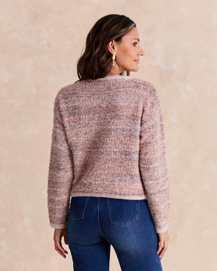 Polin Et Moi Eleni Knitted Cardigan Taupe Women Cardigans And Sweaters Polin Et Moi Eleni Knitted Cardigan Taupe Women Cardigans And Sweaters