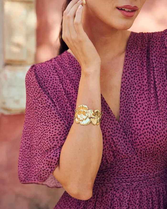 Polin Et Moi Flor Guise Bracelet Whitegold Women Jewelry