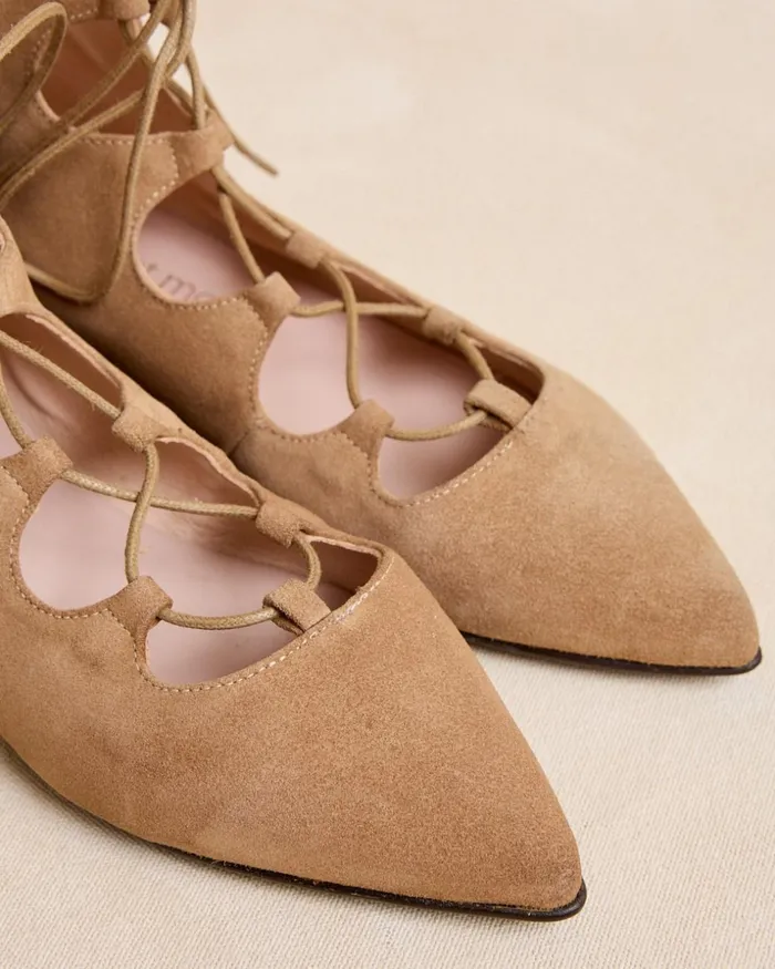 Polin Et Moi Galena LaceUp Ankle Boots Camel Women Ankle Boots Polin Et Moi Galena LaceUp Ankle Boots Camel Women Ankle Boots