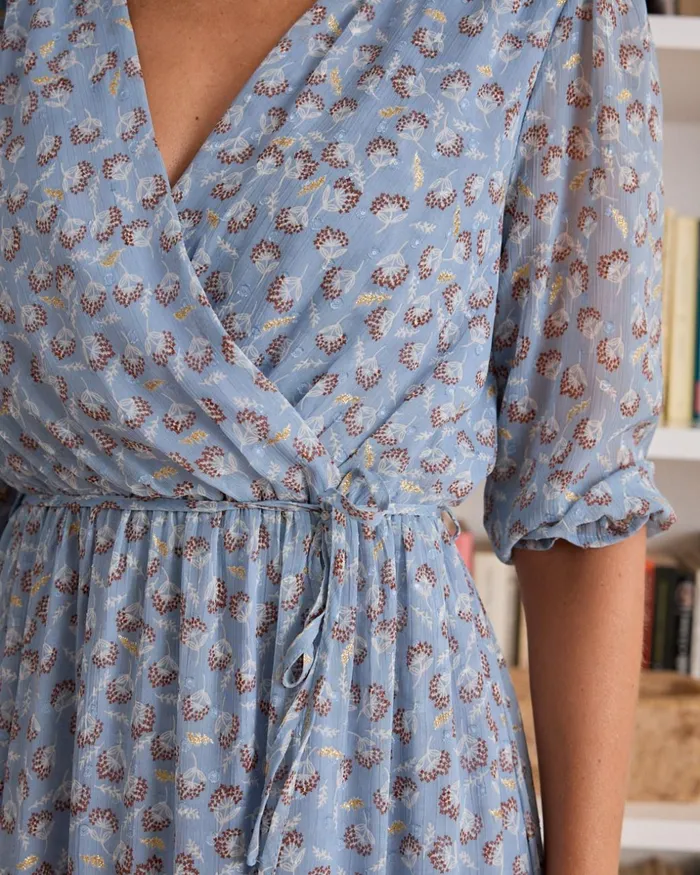 Polin Et Moi Jessenia CrossOver Dress Celestial Women Dresses And Jumpsuits Polin Et Moi Jessenia CrossOver Dress Celestial Women Dresses And Jumpsuits