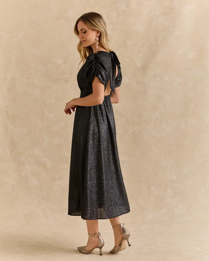 Polin Et Moi Lurex Minga Dress Grey Women Dresses And Jumpsuits Polin Et Moi Lurex Minga Dress Grey Women Dresses And Jumpsuits