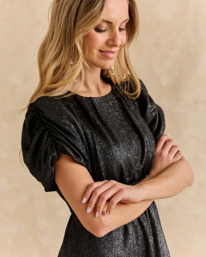 Polin Et Moi Lurex Minga Dress Grey Women Dresses And Jumpsuits Polin Et Moi Lurex Minga Dress Grey Women Dresses And Jumpsuits