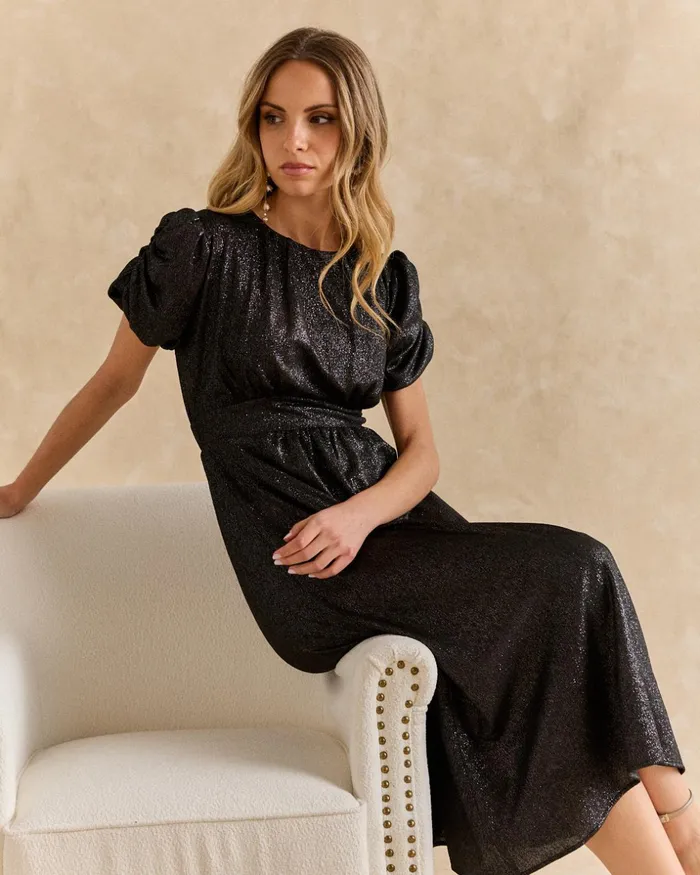 Polin Et Moi Lurex Minga Dress Grey Women Dresses And Jumpsuits Polin Et Moi Lurex Minga Dress Grey Women Dresses And Jumpsuits