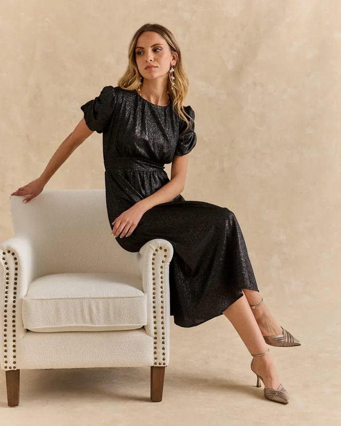 Polin Et Moi Lurex Minga Dress Grey Women Dresses And Jumpsuits Polin Et Moi Lurex Minga Dress Grey Women Dresses And Jumpsuits