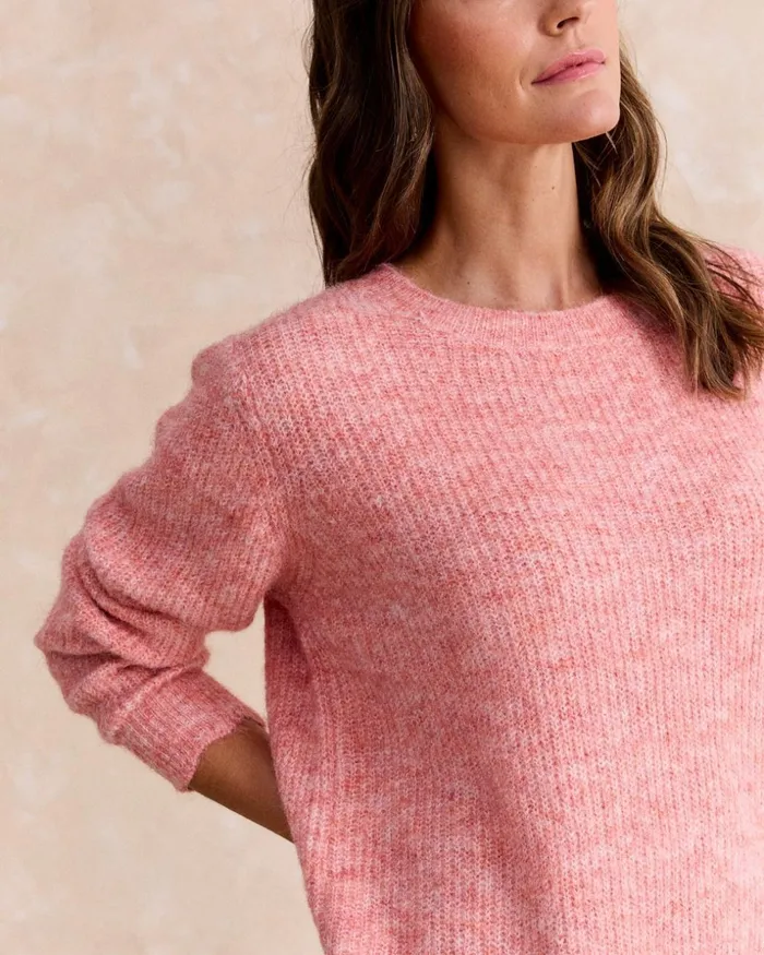 Polin Et Moi Sweater Covi Buttons Peach Women Cardigans And Sweaters Polin Et Moi Sweater Covi Buttons Peach Women Cardigans And Sweaters