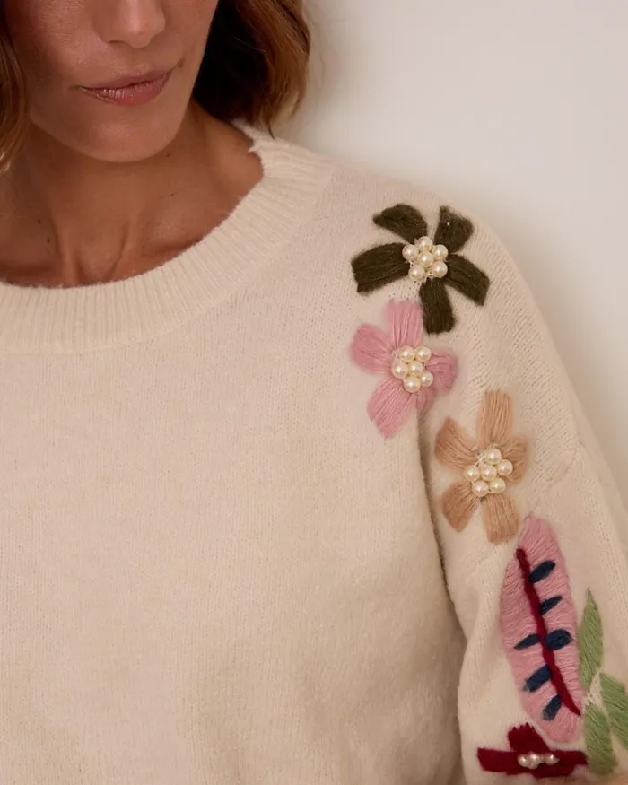 Polin Et Moi Sweater Knitted Katrin Raw Women Cardigans And Sweaters Polin Et Moi Sweater Knitted Katrin Raw Women Cardigans And Sweaters