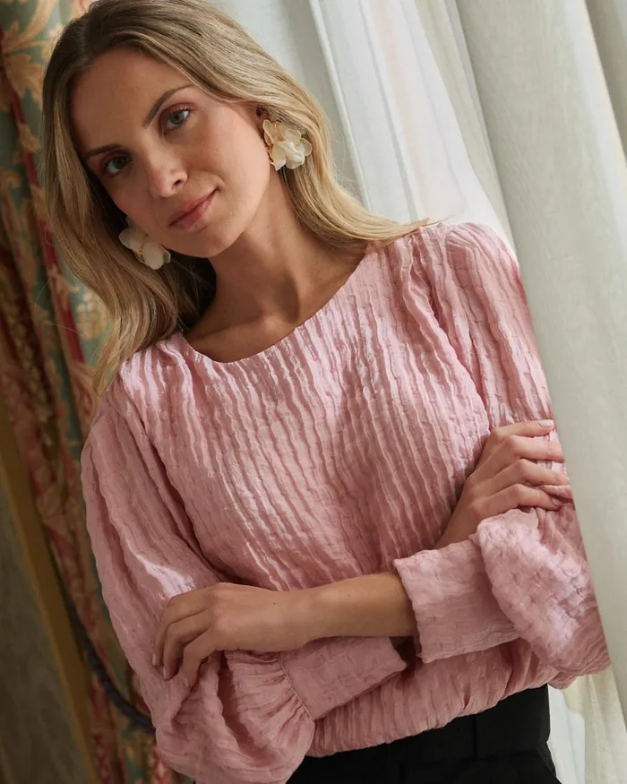 Polin Et Moi Top Crop Nayala Rose Women Blouses And Shirts