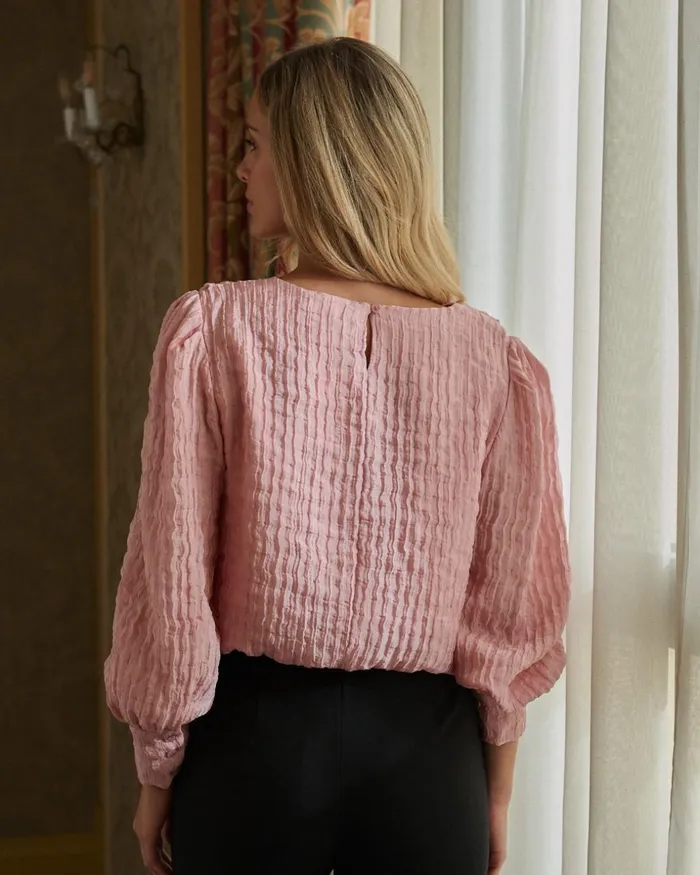 Polin Et Moi Top Crop Nayala Rose Women Blouses And Shirts Polin Et Moi Top Crop Nayala Rose Women Blouses And Shirts