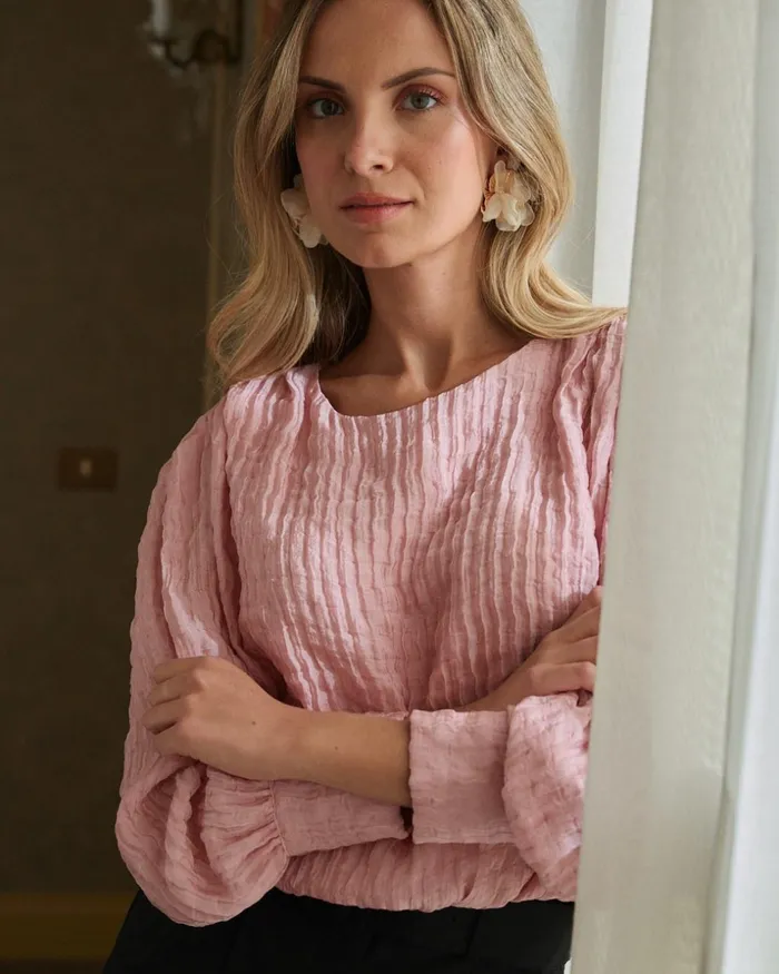Polin Et Moi Top Crop Nayala Rose Women Blouses And Shirts Polin Et Moi Top Crop Nayala Rose Women Blouses And Shirts