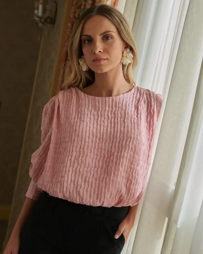 Polin Et Moi Top Crop Nayala Rose Women Blouses And Shirts Polin Et Moi Top Crop Nayala Rose Women Blouses And Shirts