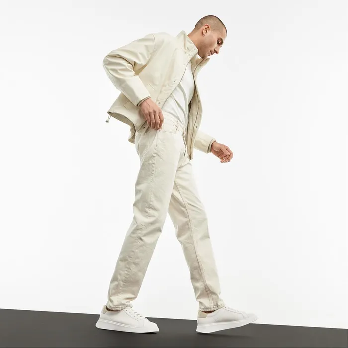 Primespec White Synthetic Smooth Men ALDO Sneakers