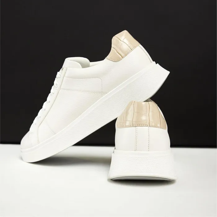 Primespec White Synthetic Smooth Men ALDO Sneakers