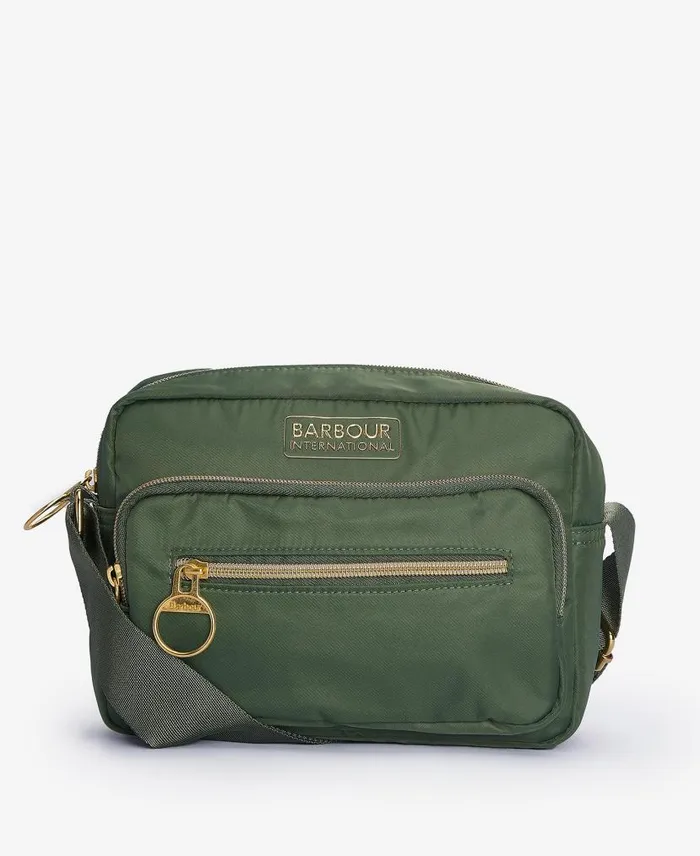 Qualify Crossbody Bag Smoke Green Women Barbour Bags and Luggage