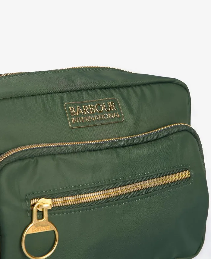 Qualify Crossbody Bag Smoke Green Women Barbour Bags and Luggage