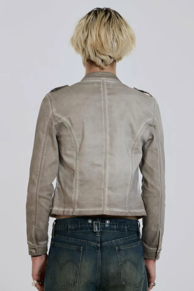 Rebel Jacket Beige Men Jaded London Rebel Jacket Beige Men Jaded London