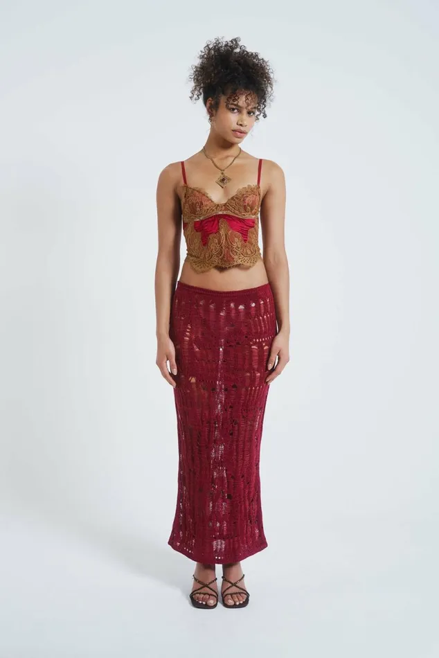 Red Lorelai Corset Red Women Jaded London Corsets