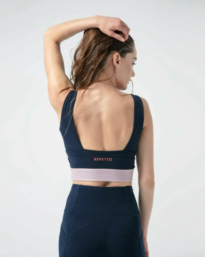 Repetto Womens Bras and Leggings HighStretch Structured Leggings Navy Blue