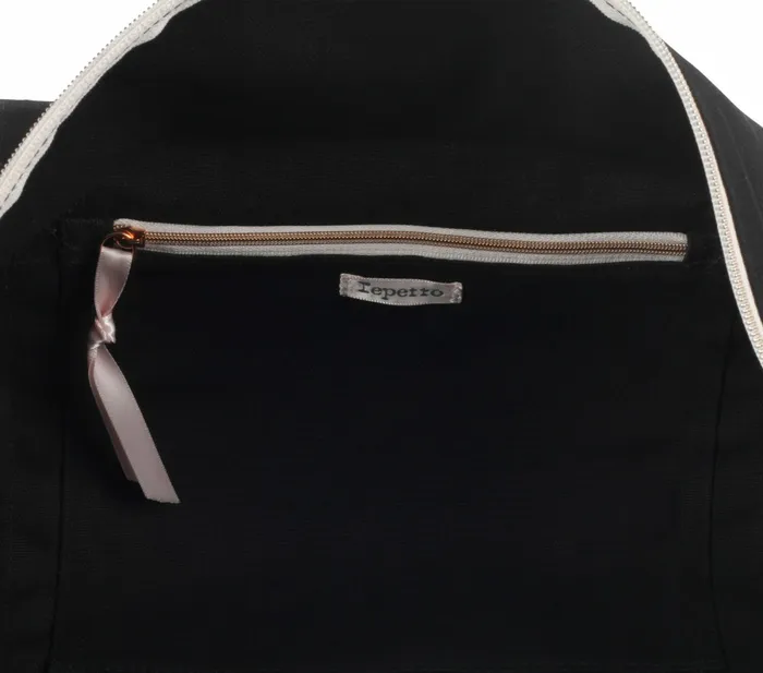 Repetto Womens Dance Bags Cotton Duffle Bag Size L Black Gift 4 You