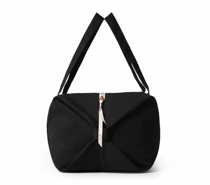 Repetto Womens Dance Bags Cotton Duffle Bag Size L Black Gift 4 You