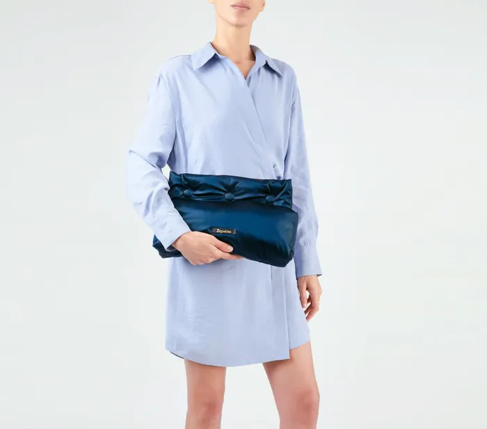 Repetto Womens Handbags Avec Moi Bag Navy Blue Popular