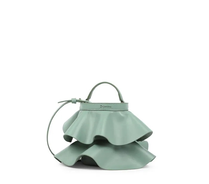 Repetto Womens Handbags Mini Envole Bag Jade Green Cheap On Sale