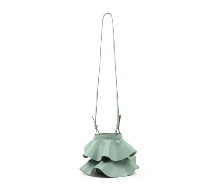 Repetto Womens Handbags Mini Envole Bag Jade Green Cheap On Sale