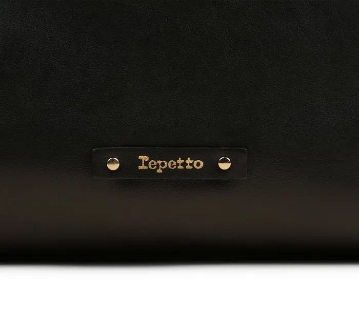 Repetto Womens Handbags Petit Drapp Bag Black Gift for Friend