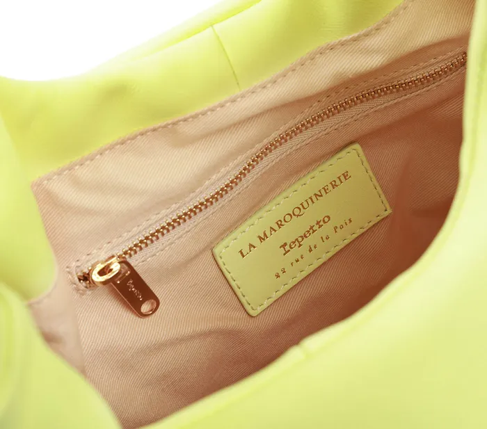 Repetto Womens Handbags Plume Bag Lunapark Yellow Popular