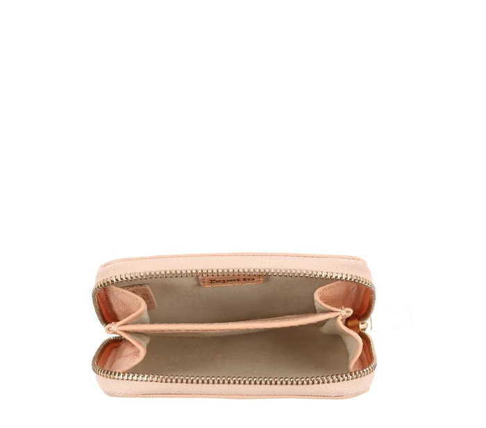 Repetto Womens Small Leather Goods Zippered Wallet Biscuit Nude And Pink Gold Online