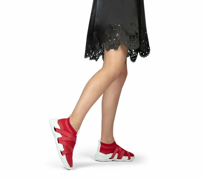 Repetto Womens Sneakers Ruban Sneakers Flammy Red Near Me