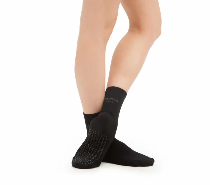 Repetto Womens WarmUp Anti Slippery Socks For Warming Up Black Online