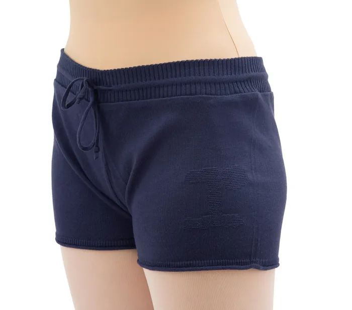 Repetto Womens WarmUp WarmUp Shorts Midnight Blue For Sale
