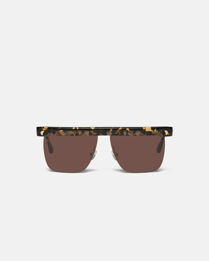 Rigel SquareFrame Sunglasses Brown Eyewear MenWomen Nanushka Eyewear