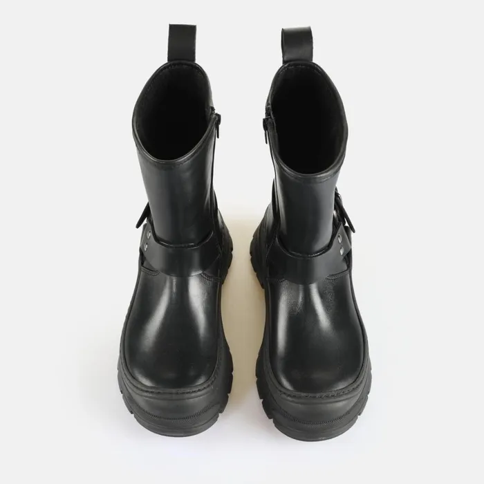 Roam Biker Hi Black Buffalo Boots and AnkleBoots Roam Biker Hi Black Buffalo Boots and AnkleBoots