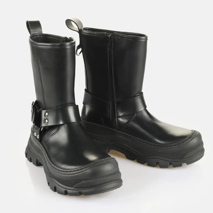 Roam Biker Hi Black Buffalo Boots and AnkleBoots Roam Biker Hi Black Buffalo Boots and AnkleBoots