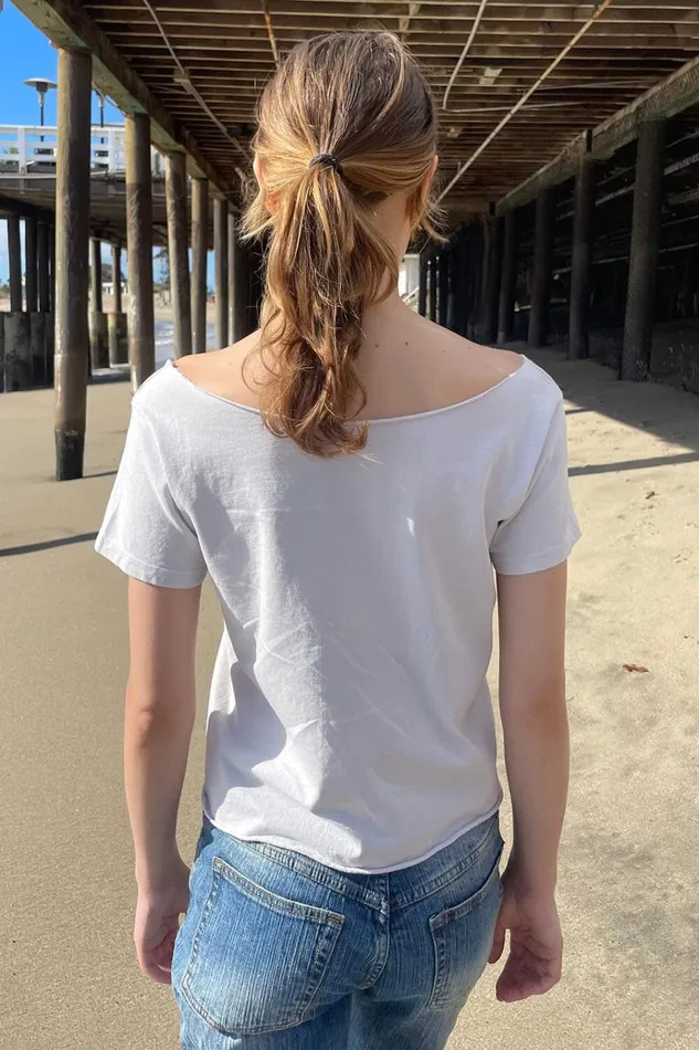 Robyn 28 Top Off White Women Brandy Melville Tops Robyn 28 Top Off White Women Brandy Melville Tops