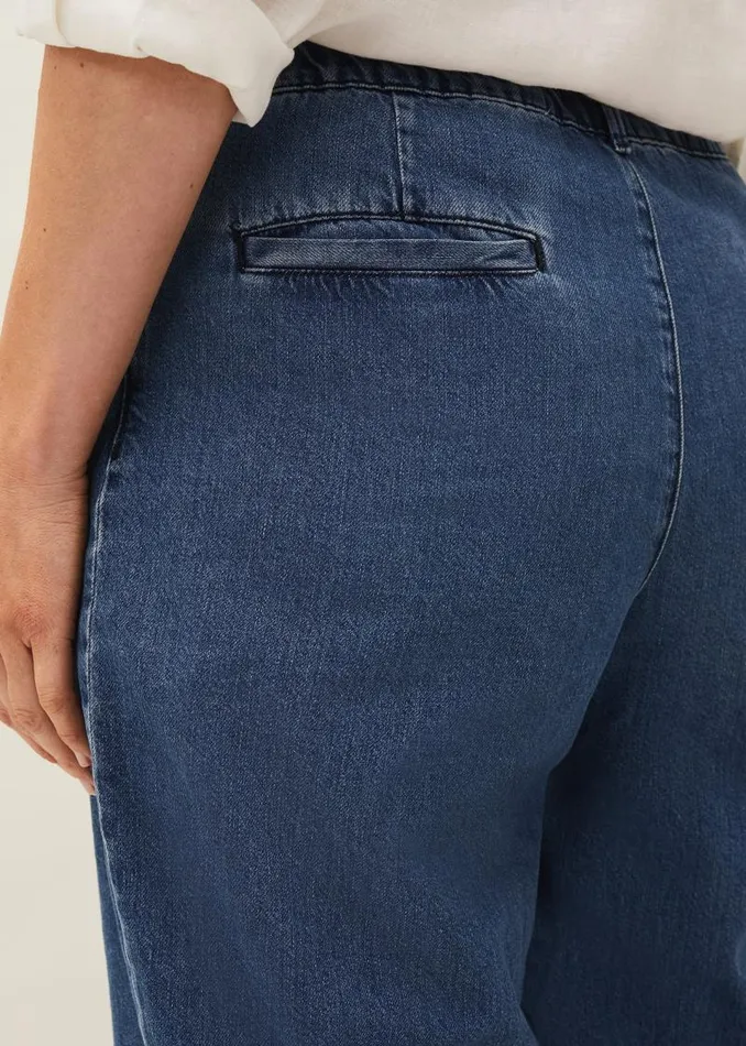 Romilly Barrel Leg Jean Indigo Women Phase Eight Trousers