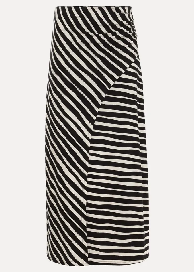 Rory Jersey Printed Maxi Skirt Blackstone Women Phase Eight Skirts