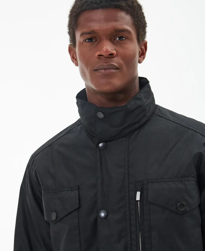 Sapper Wax Jacket Olive Men Barbour Waxed Jackets