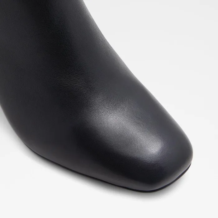 Satori Black Leather Smooth Women ALDO Boots