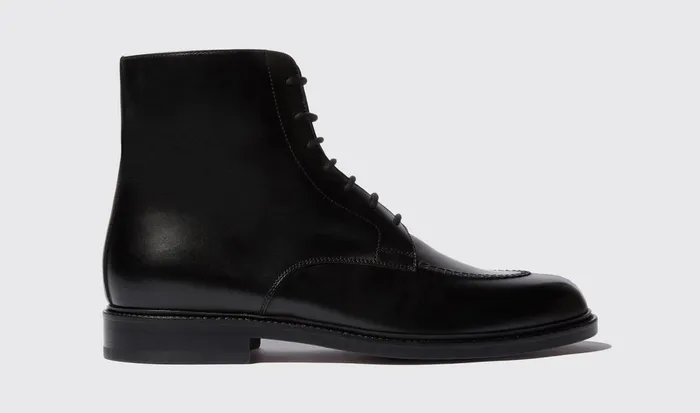 Scarosso Boots Men Ben Black Black 8211 Calf