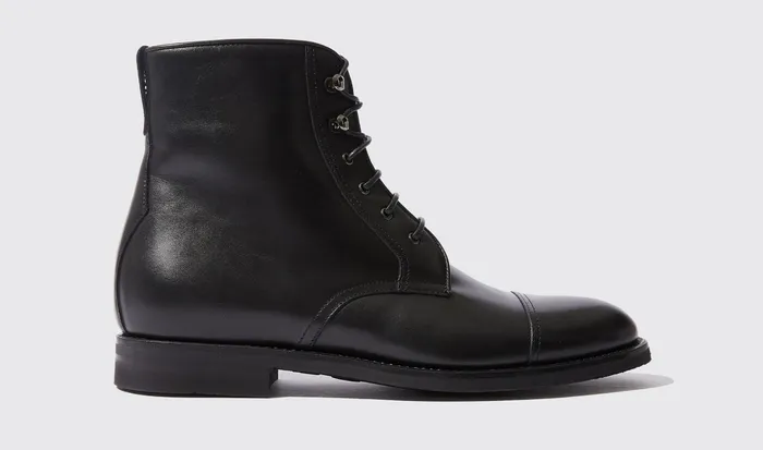 Scarosso Boots Men Paolo Nero Black 8211 Calf