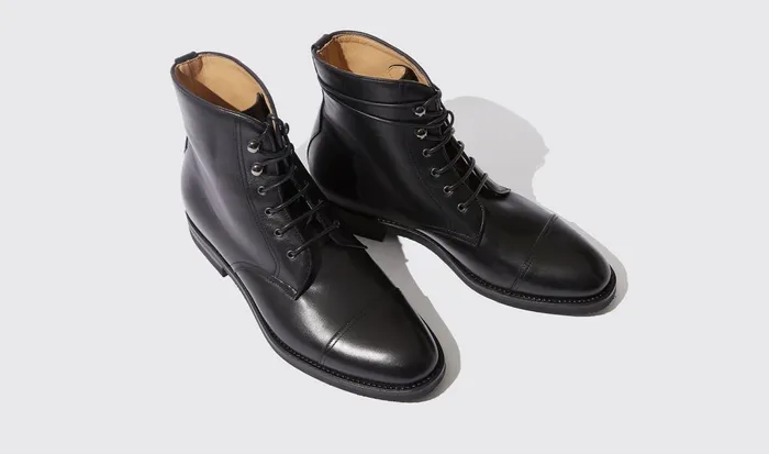 Scarosso Boots Men Paolo Nero Black 8211 Calf