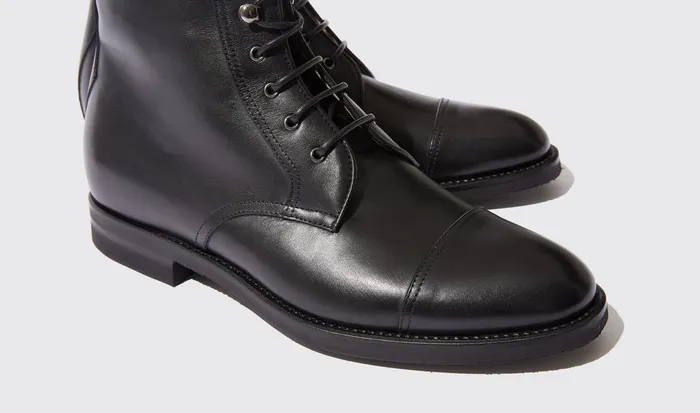 Scarosso Boots Men Paolo Nero Black 8211 Calf