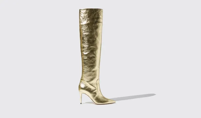 Scarosso Boots Women Carra Gold Gold 8211 Calf