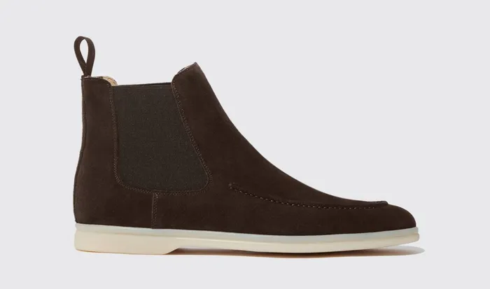 Scarosso Chelsea Boots Men Eugenio Moro Scamosciato Brown 8211 Suede